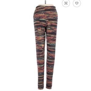 Booty by Brabants OS Orange Multicolor Active Pants